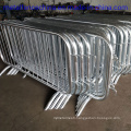 Hot Dipped Galvanized Then Painted White Spectators Control Barrier.